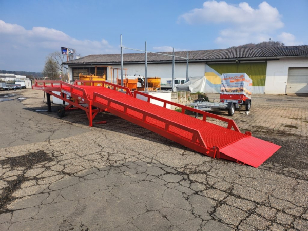 Mobile Klappbare Schwerlastrampe 8 To